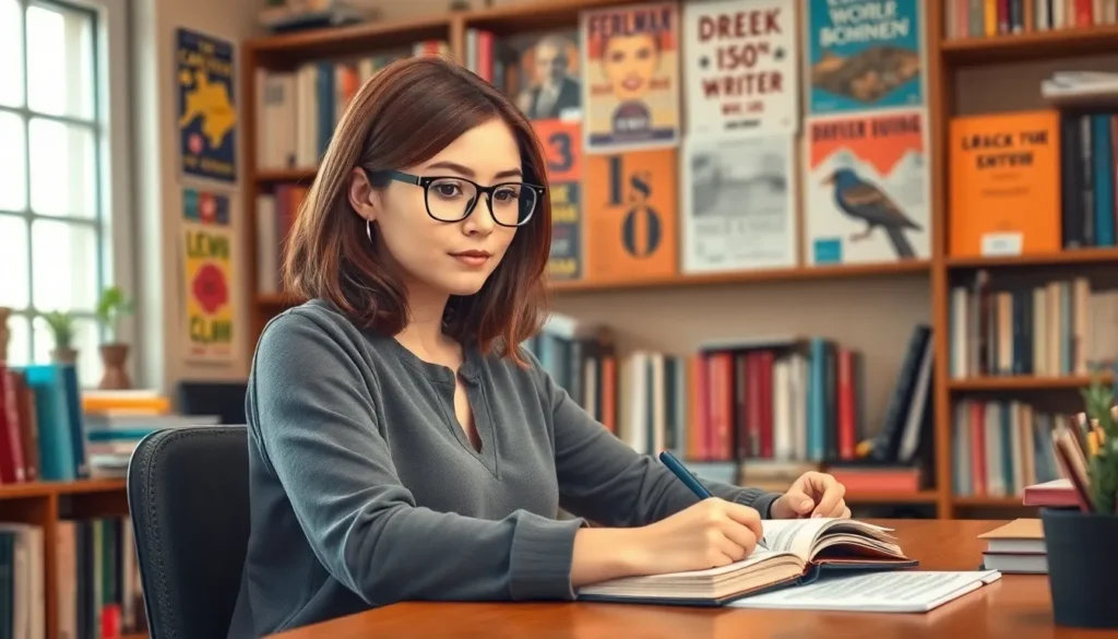 creative writing internships